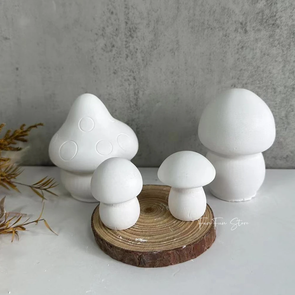 3D Printing Concrete - 3D Mantar Mum silikon kalıp Kristal