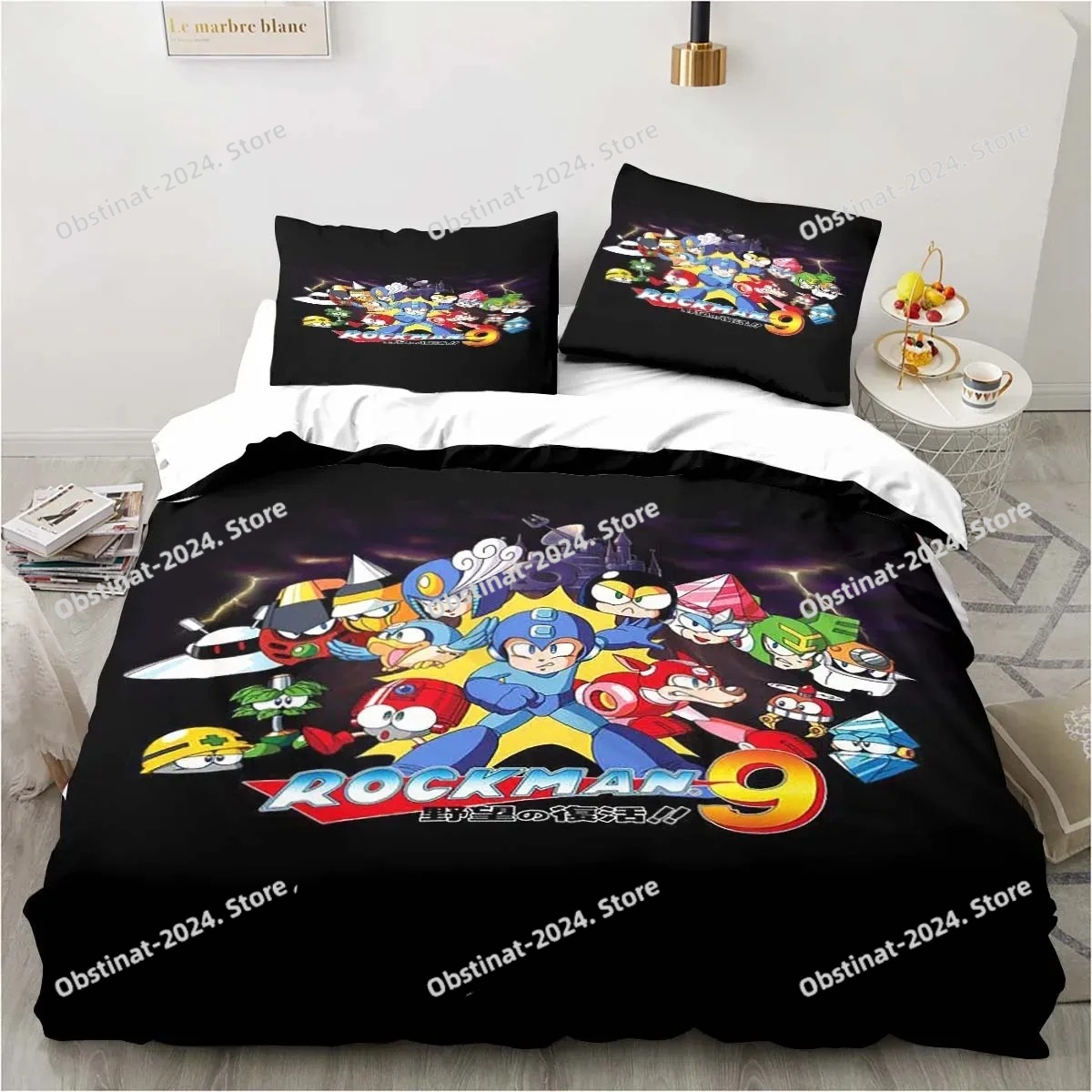 3D Printing Quilting - 3D Mega Man X Dalış Yatak