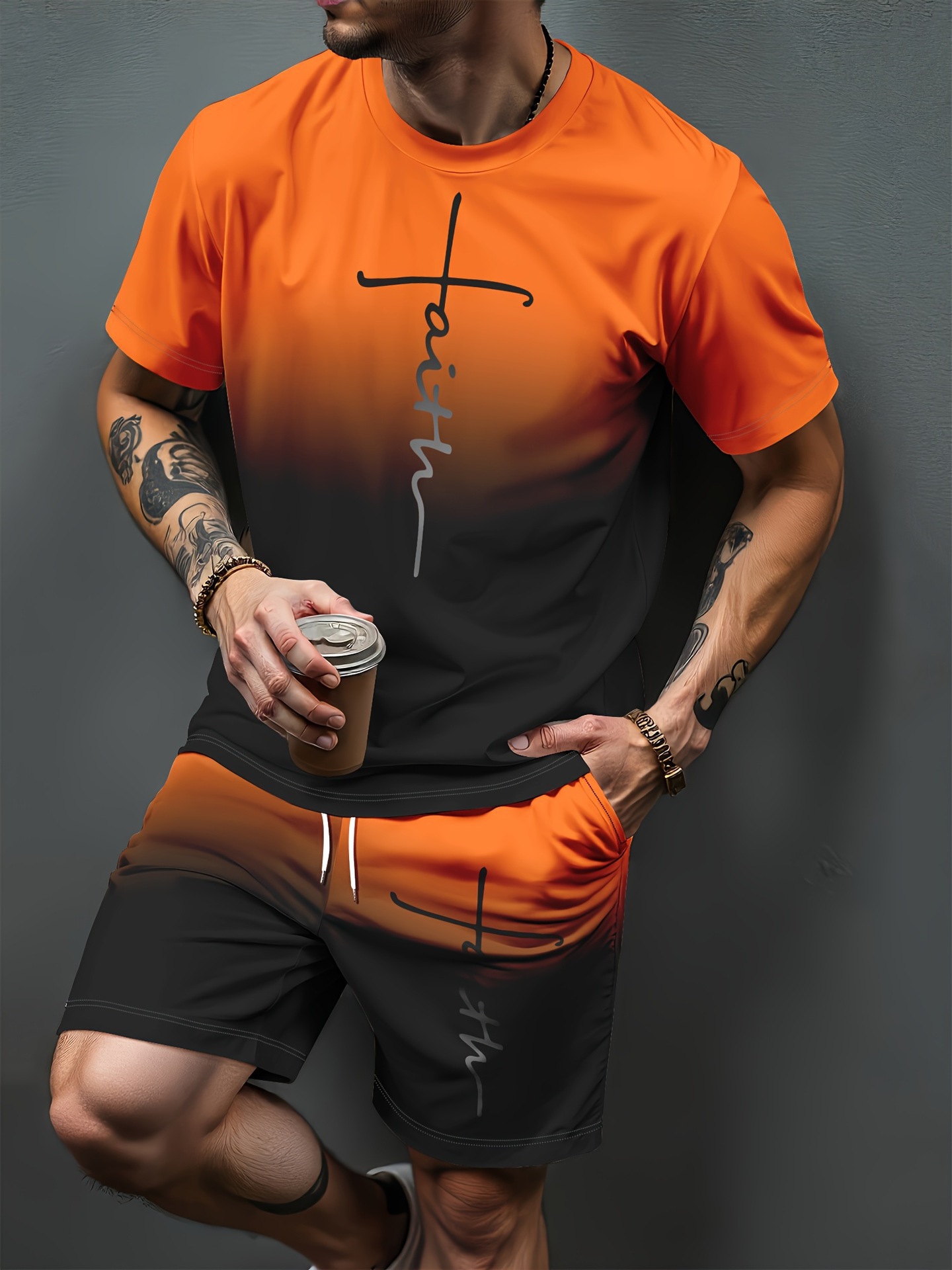 Degrade Mektup Desen 3D Baskı  - 3D Printing Jersey incelemesi ve fiyatı