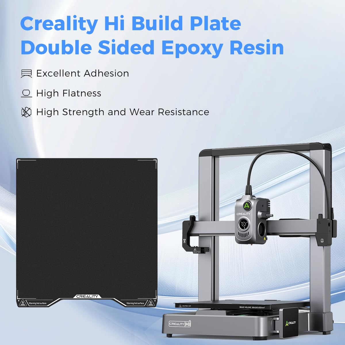 Creality Hi Epoksi Reçine Yapı - 3D Printer Bed Spring incelemesi ve fiyatı