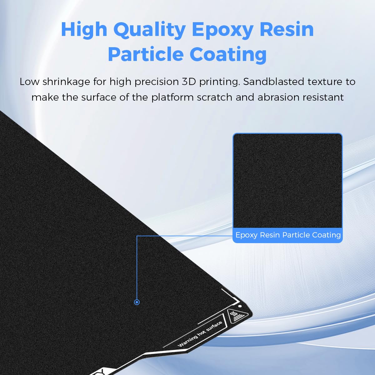 Creality Hi Epoksi Reçine Yapı - 3D Printer Bed Spring incelemesi ve fiyatı