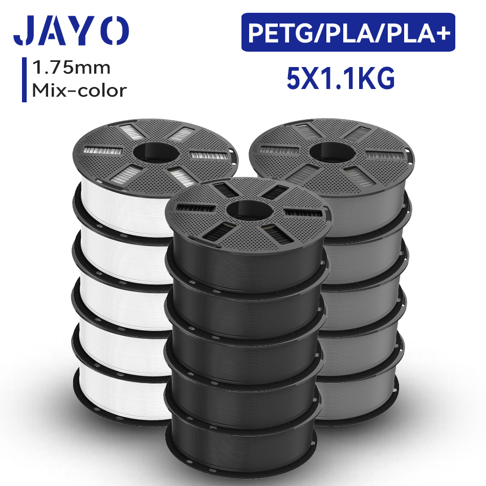 JAYO 3D PETG/PLA/PLA PLUS Yazı - 3D Printing Nylon Filament incelemesi ve fiyatı