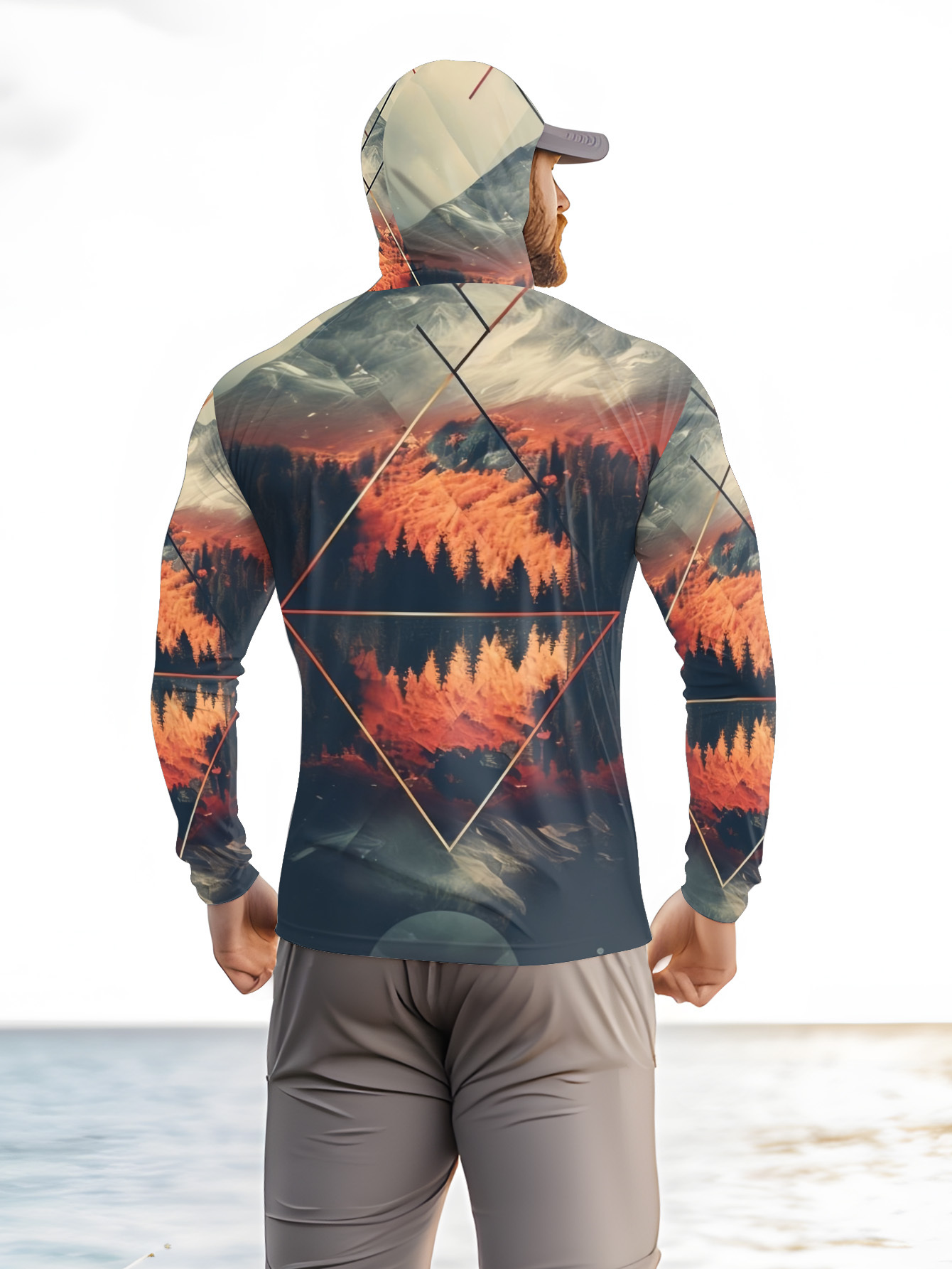 Açık Hava Erkek Balıkçı Kapüşo - 3D Printing Jersey incelemesi ve fiyatı