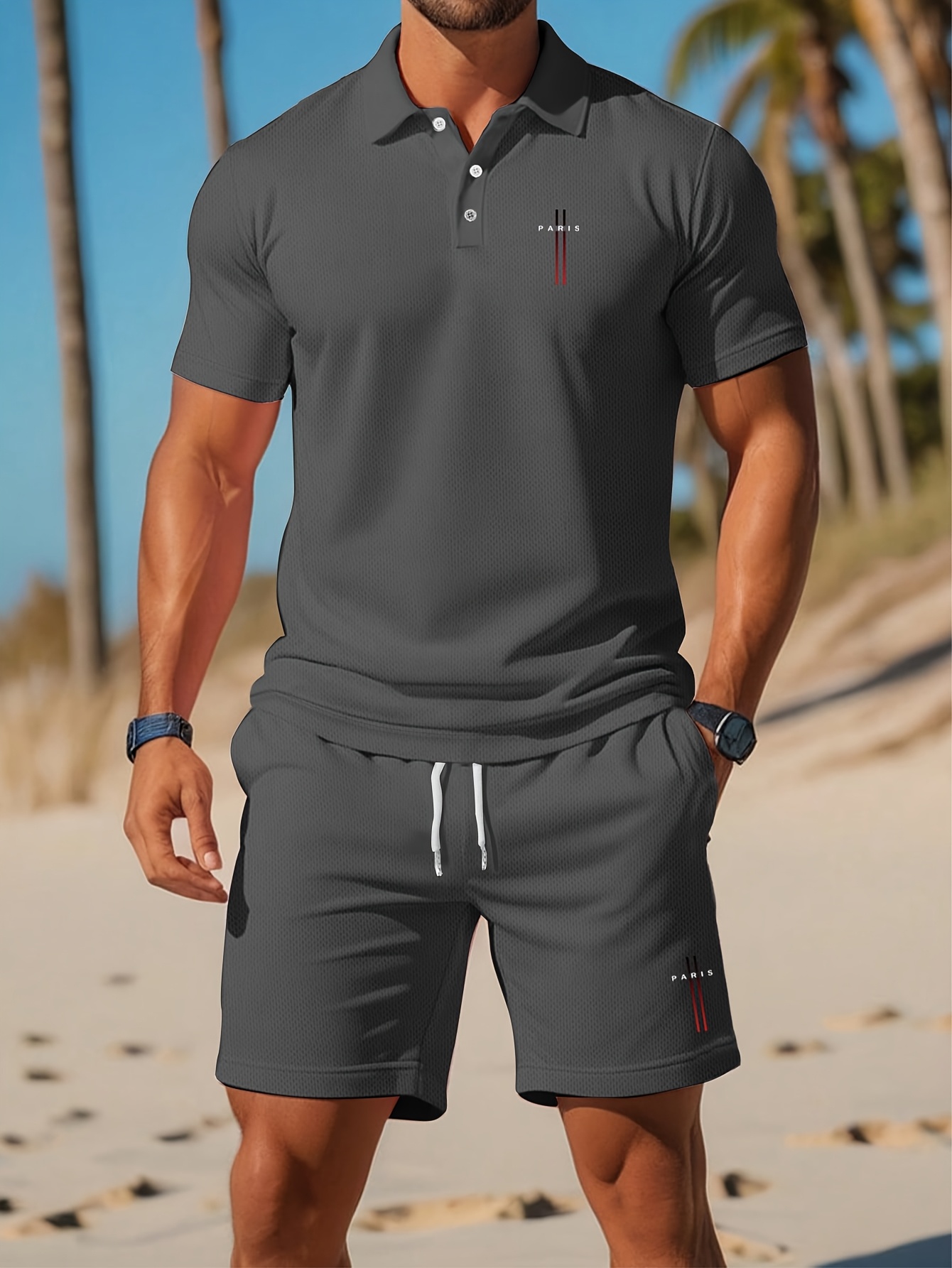 2026 Yaz Erkek Polo Tişört Set - 3D Printing Jersey incelemesi ve fiyatı