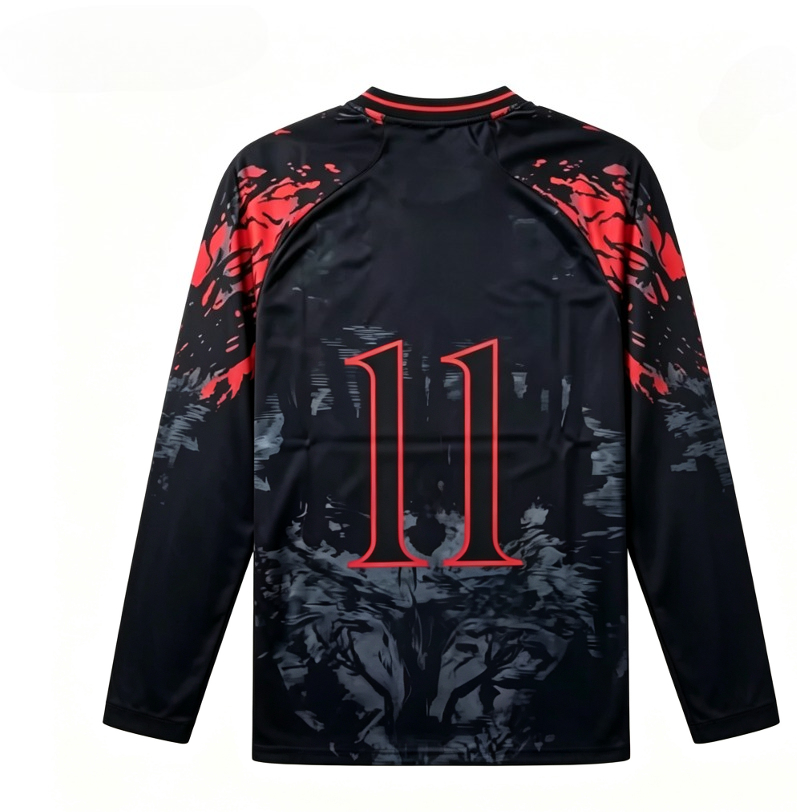 Siyah iblis siluetli 3D baskıl - 3D Printing Jersey incelemesi ve fiyatı