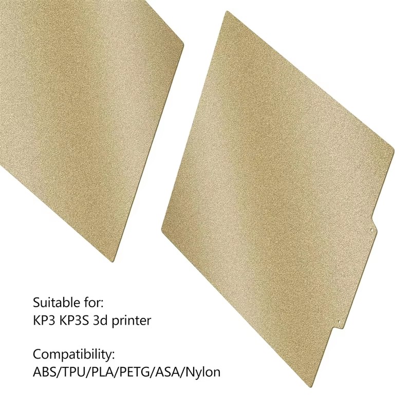 PEI Yapı Plakası KP3 KP3S 180x - 3D Printer Bed Spring incelemesi ve fiyatı