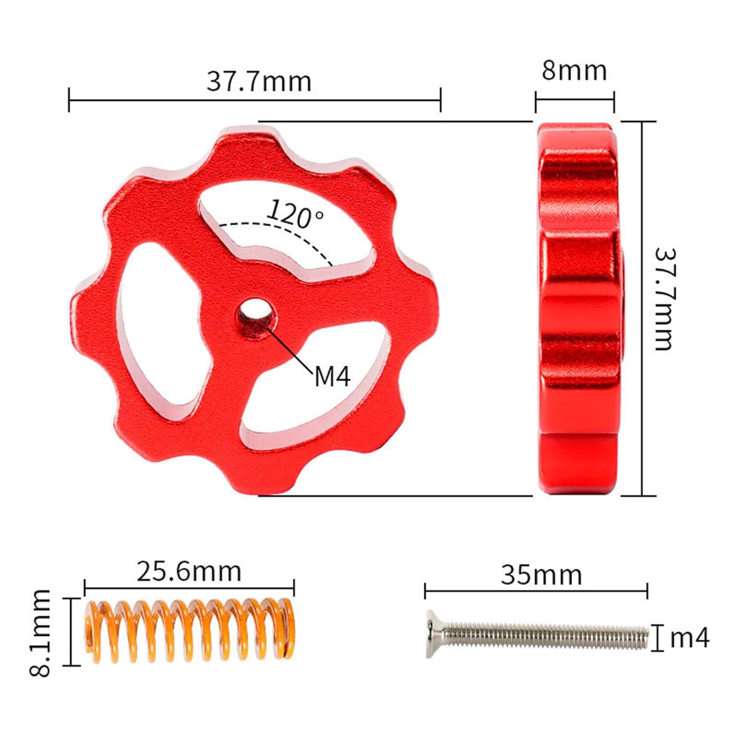 Creality Metal Seviyeleme Somu - 3D Printer Bed Spring incelemesi ve fiyatı