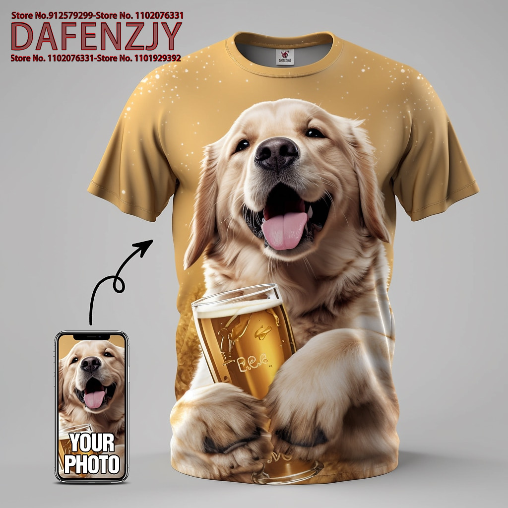 Özel komik Pet fotoğraf 3D tüm - 3D Printing Jersey incelemesi ve fiyatı