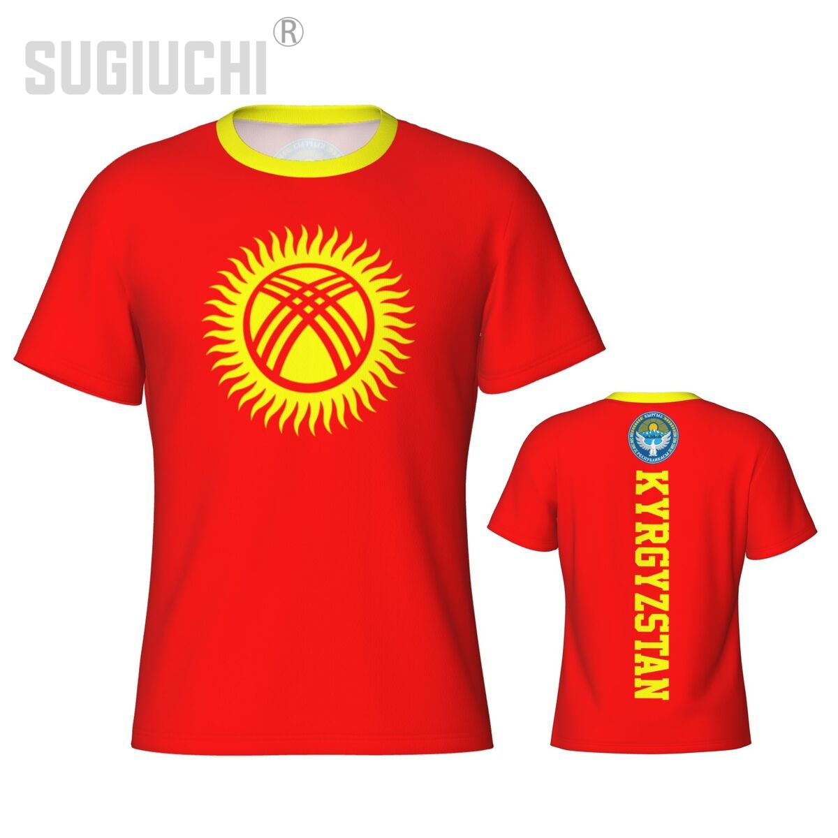 Sıkı spor tişört Kırgızistan B - 3D Printing Jersey incelemesi ve fiyatı