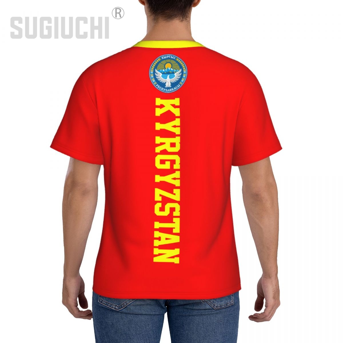 Sıkı spor tişört Kırgızistan B - 3D Printing Jersey incelemesi ve fiyatı