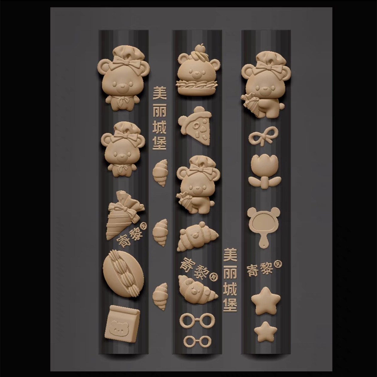 1 adet Punk Tavşan Ayı Örümcek - 3D Printing Template incelemesi ve fiyatı