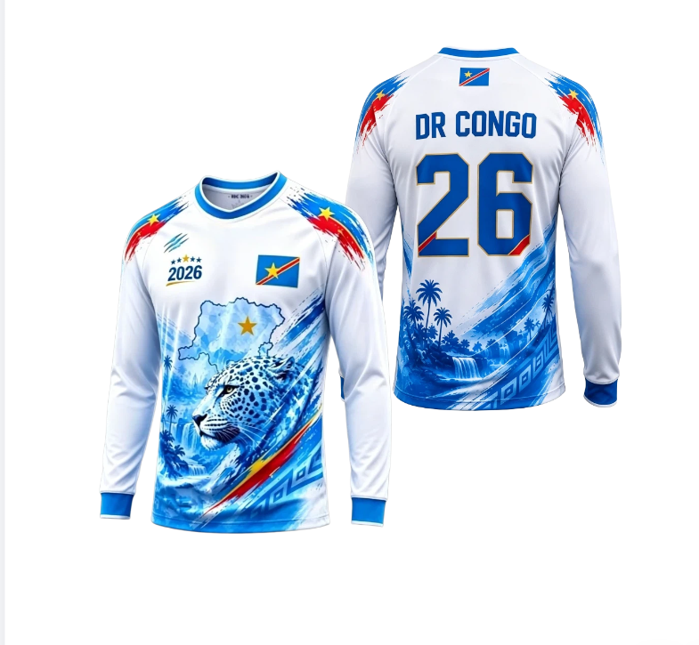 2026 Kongo yuvarlak yaka uzun  - 3D Printing Jersey incelemesi ve fiyatı