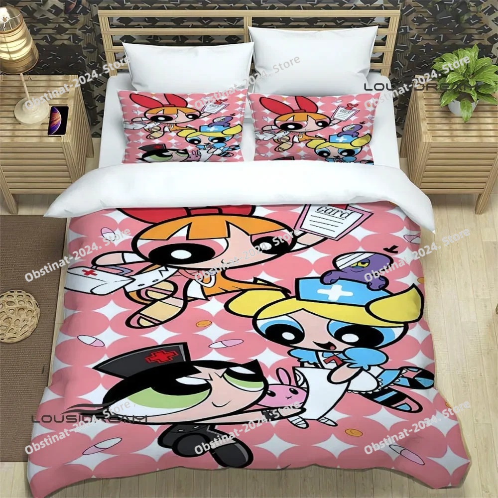 3D P-Powerpuff-Girls Karikatür - 3D Printing Quilting incelemesi ve fiyatı