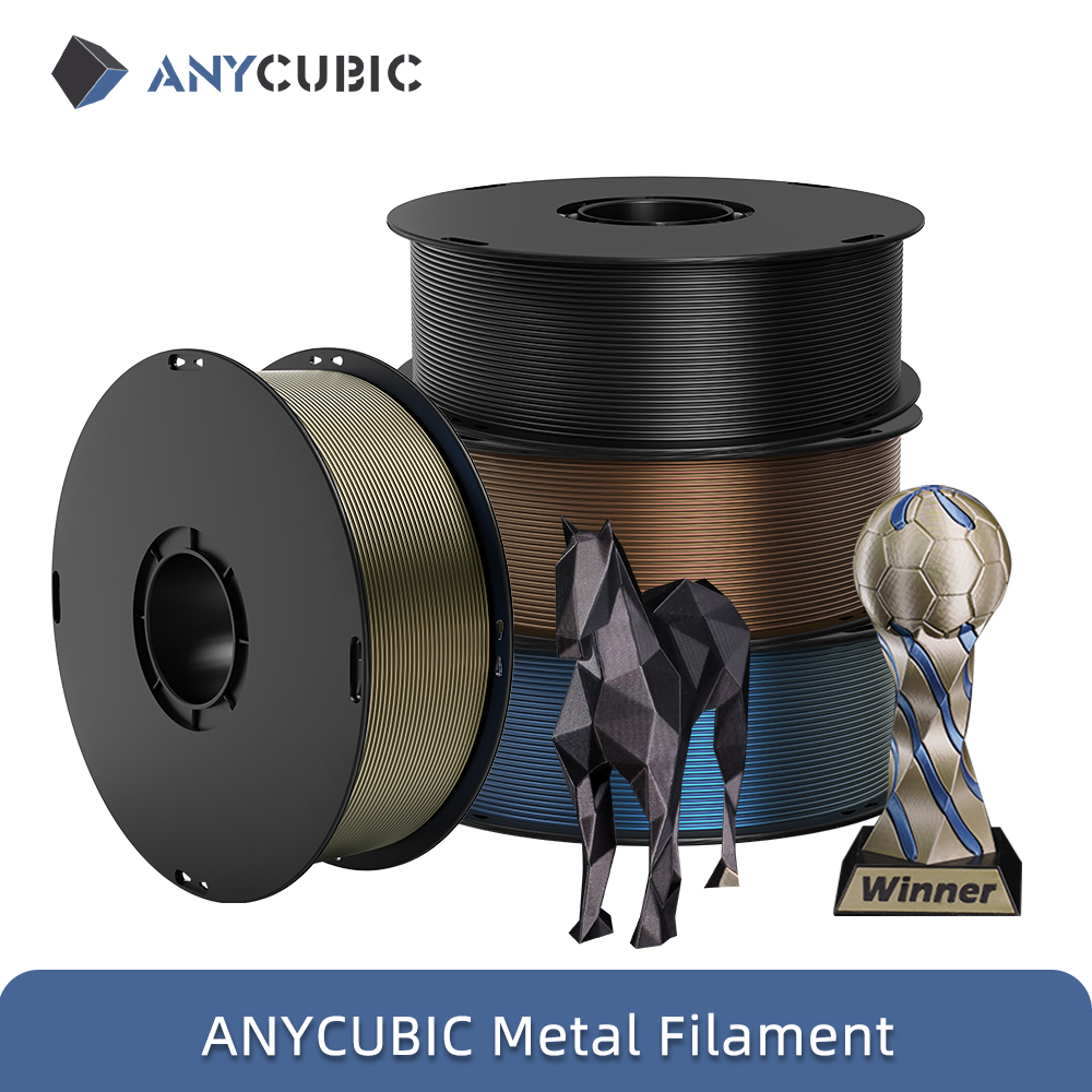 ANYCUBIC 4kg/1kg Metal Filamen - 3D Printing Nylon Filament incelemesi ve fiyatı