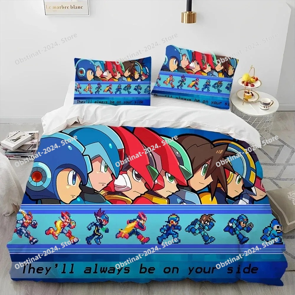 3D Mega Man X Dalış Yatak Örtü - 3D Printing Quilting incelemesi ve fiyatı