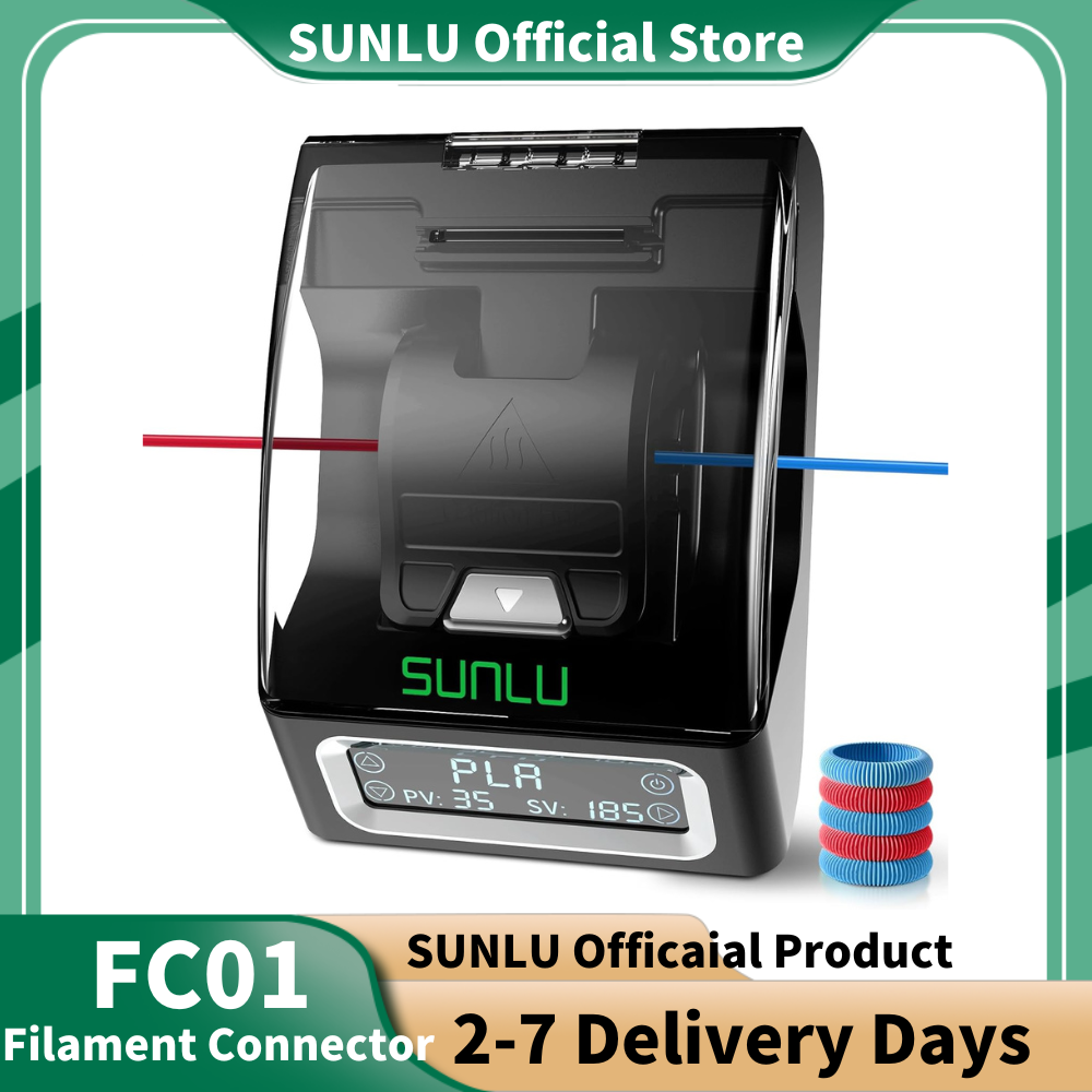 SUNLU FC01 Filament Konektörü  - 3D Printing Nylon Filament incelemesi ve fiyatı