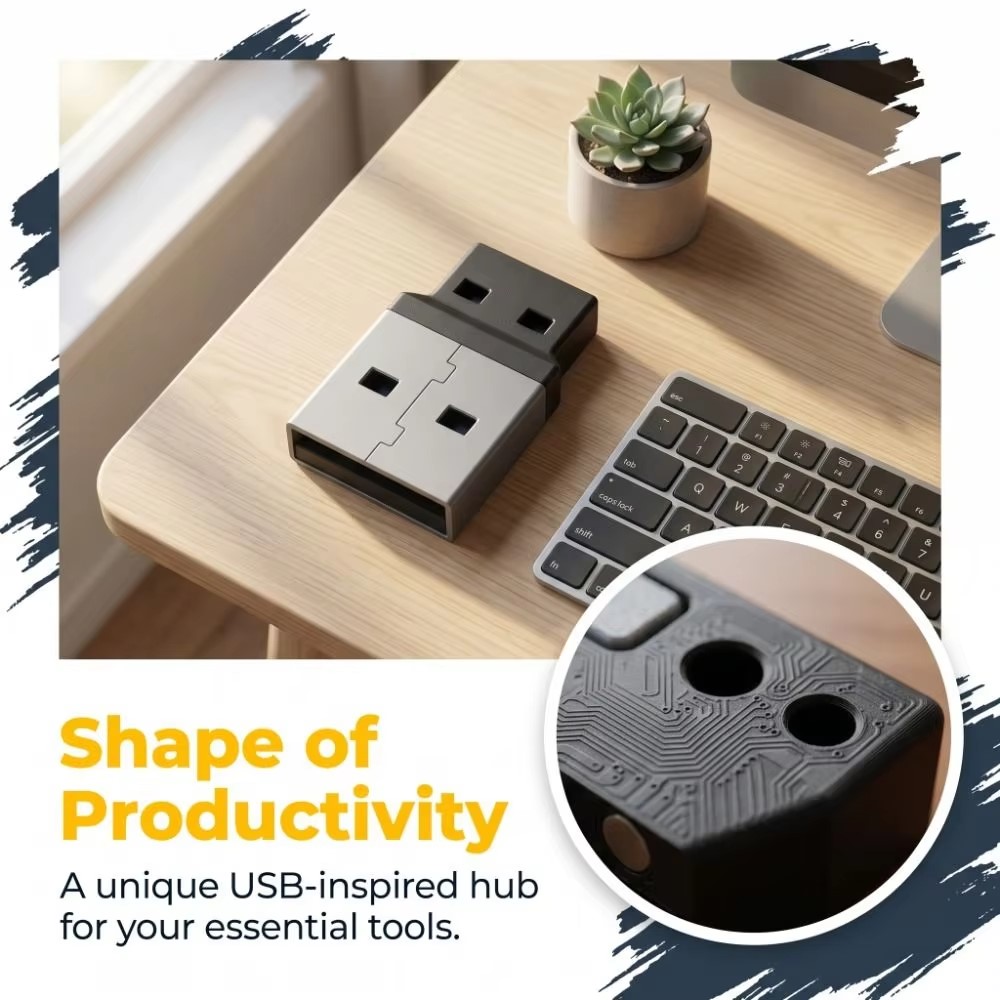 3D Baskı USB Stil Yapışkan Not - 3D Printing Template incelemesi ve fiyatı