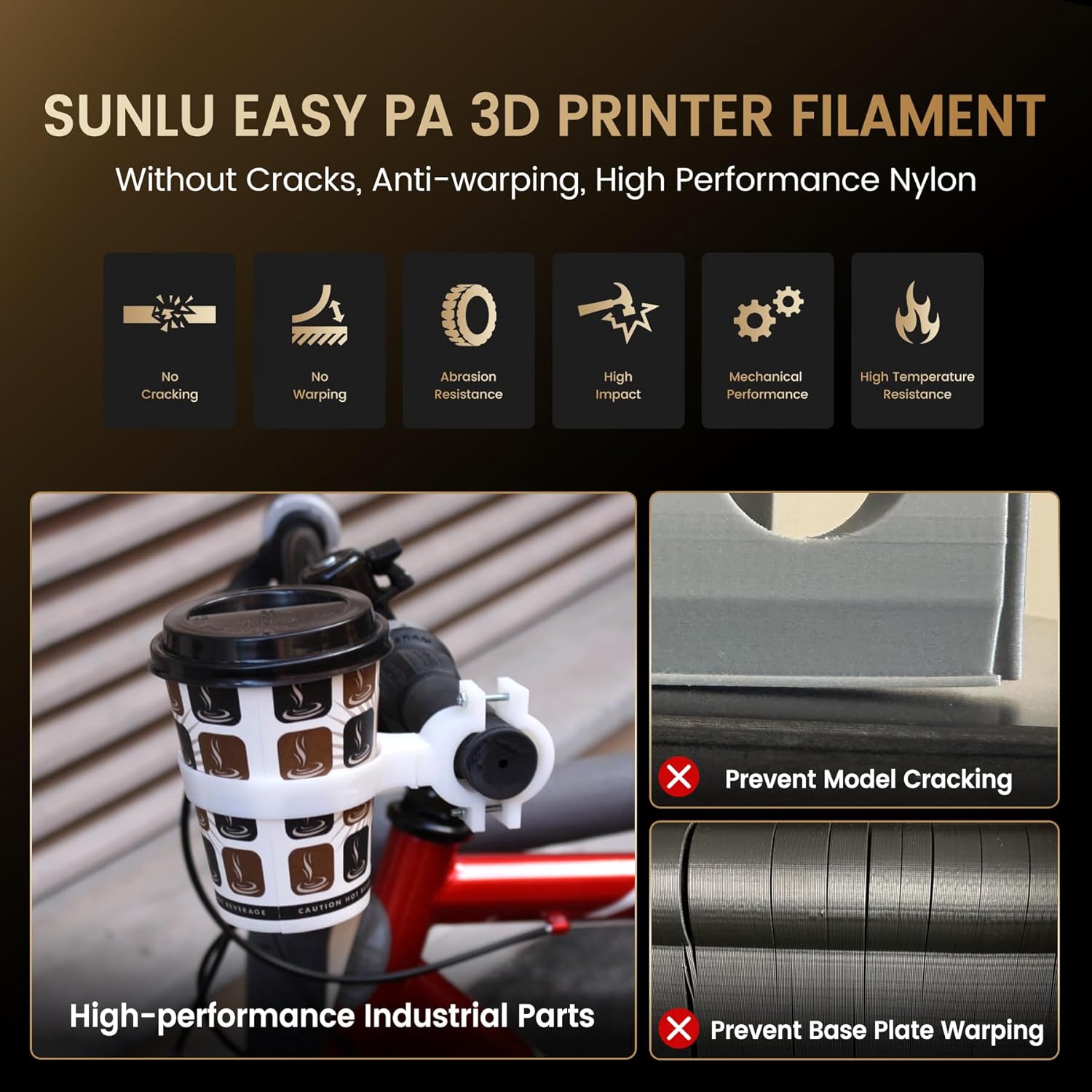 SUNLU 1KG Baskısı Kolay Naylon - 3D Printing Nylon Filament incelemesi ve fiyatı