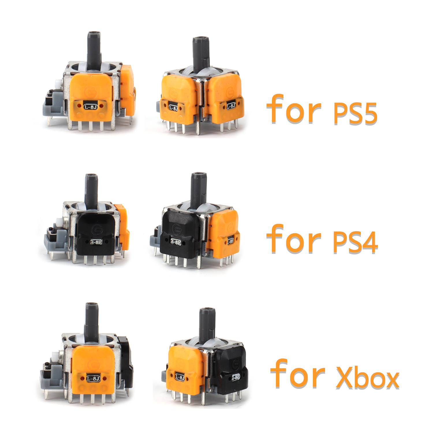 2 adet Yedek Hall Etkisi Joyst - 3D Printing Xbox Controller incelemesi ve fiyatı
